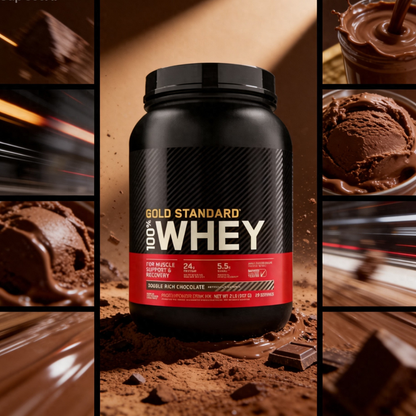 Proteína Premium Sabor Chocolate Doble (900g)